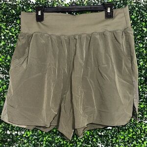 Livi Active Olive Women's Athletic Shorts